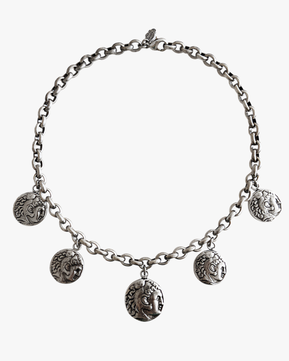 COLLIER 5 MÉDAILLES