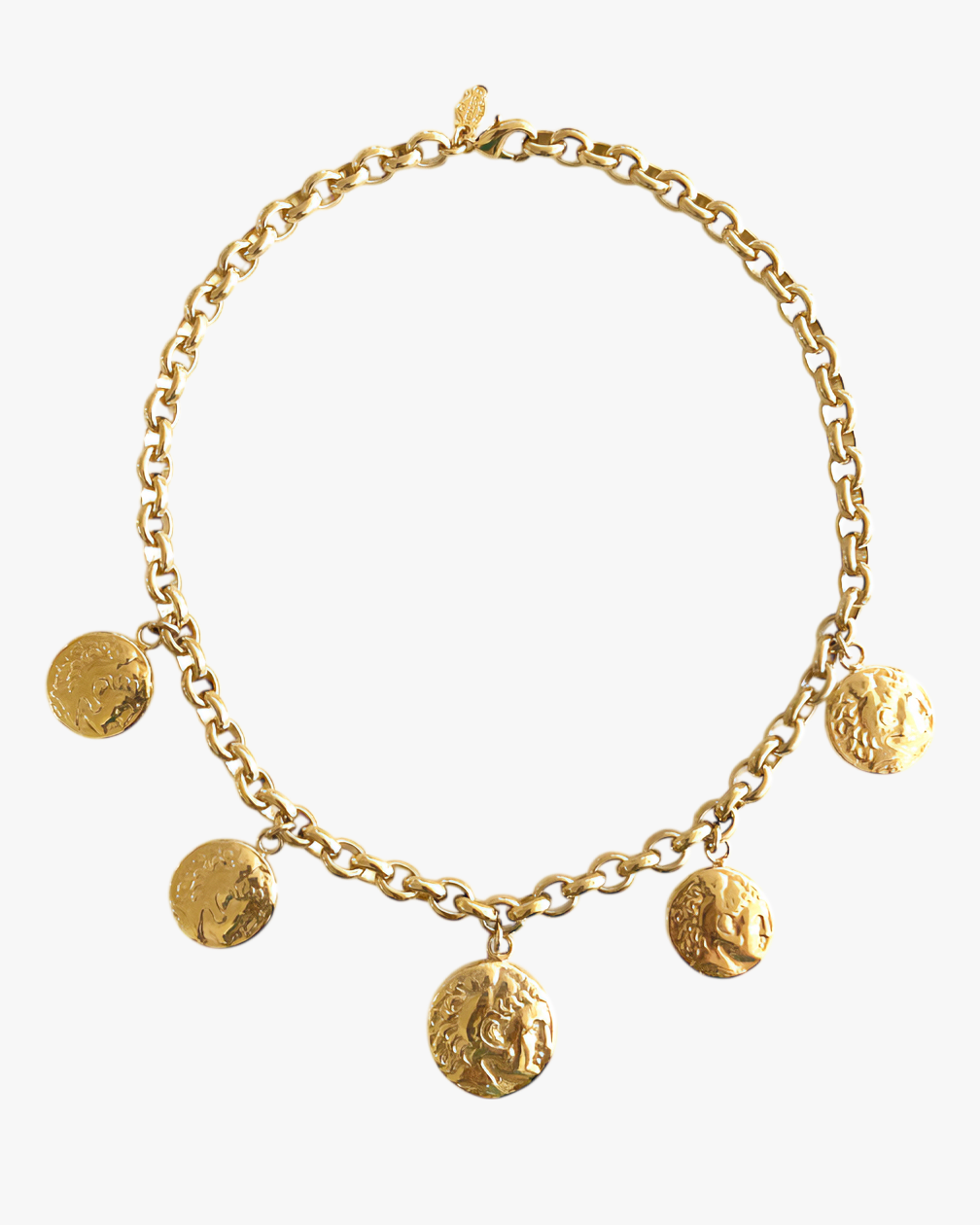 COLLIER 5 MÉDAILLES