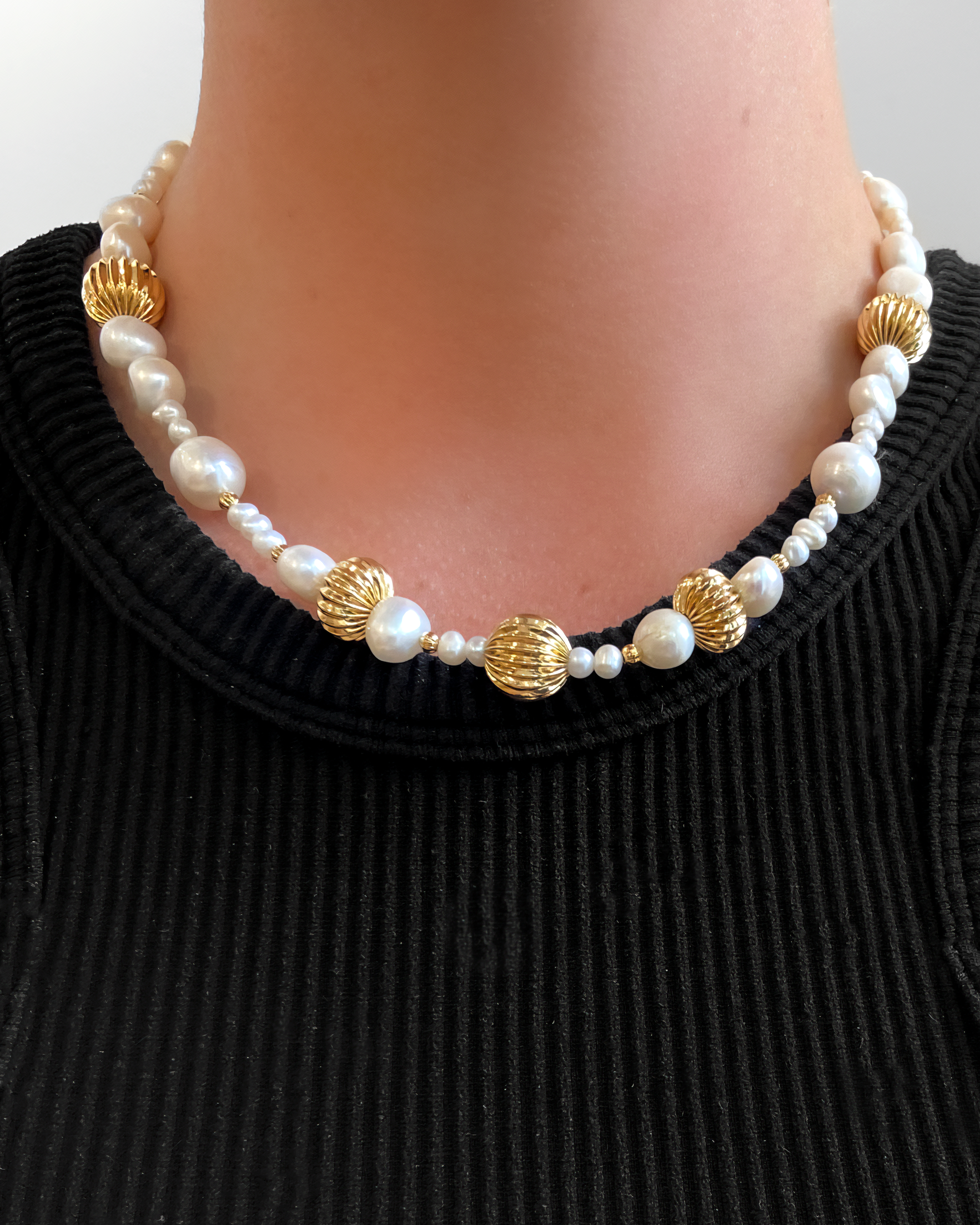 COLLIER PERLES ANNA