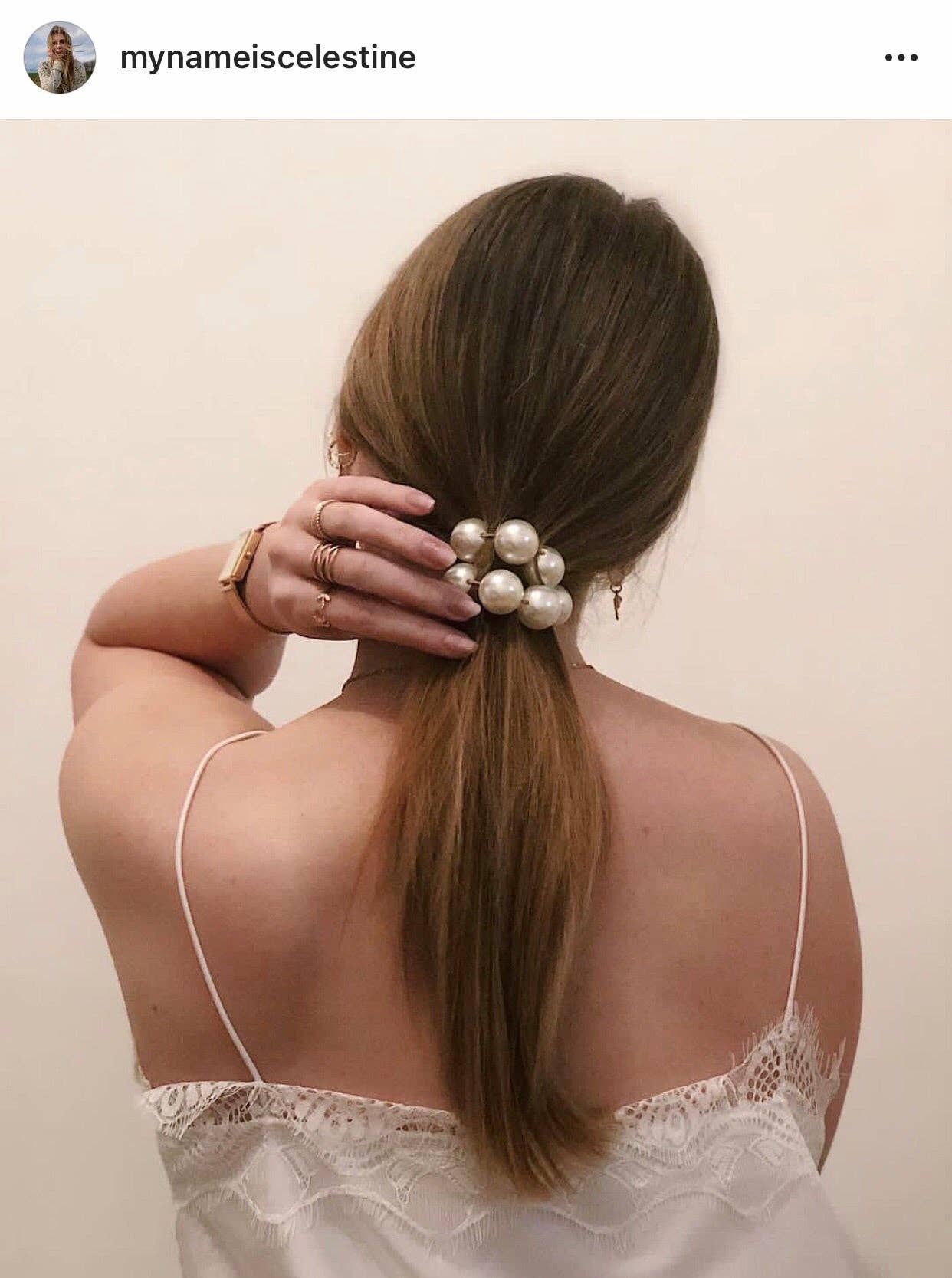 CHOUCHOU PERLES XL