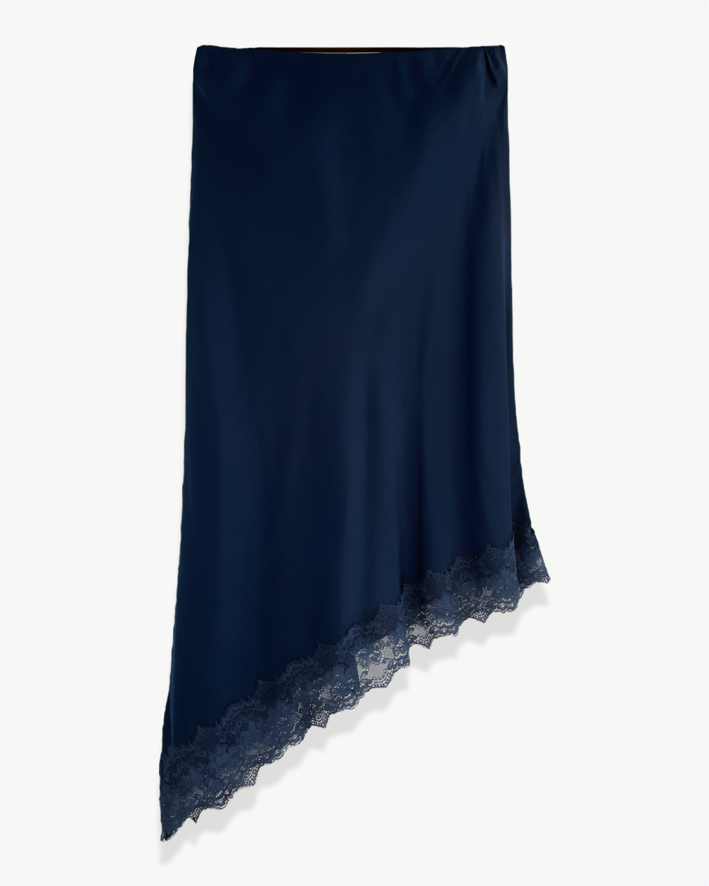 JUPE SATIN DENTELLE