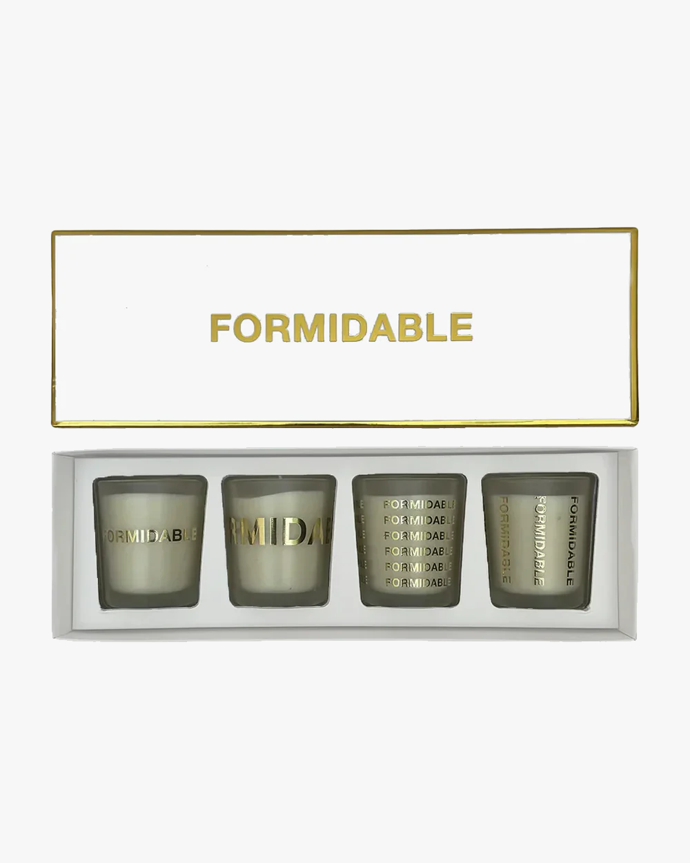 COFFRET DE 4 BOUGIES FORMIDABLE