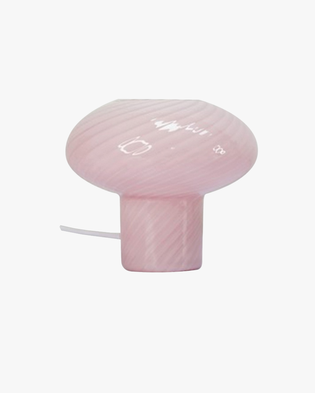 LAMPE SOLENE SPIRALE ROSE
