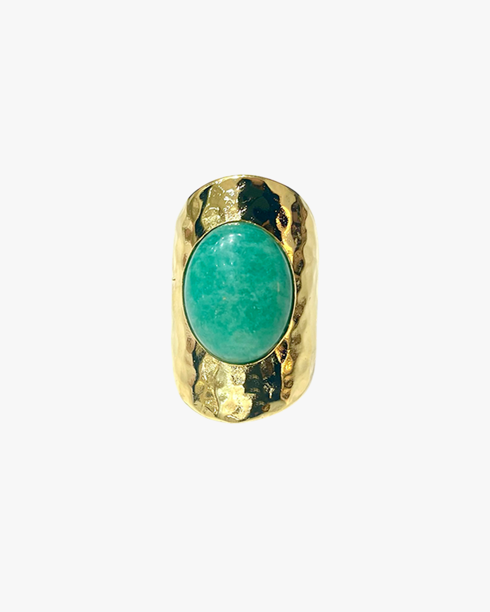 BAGUE METAL STONE