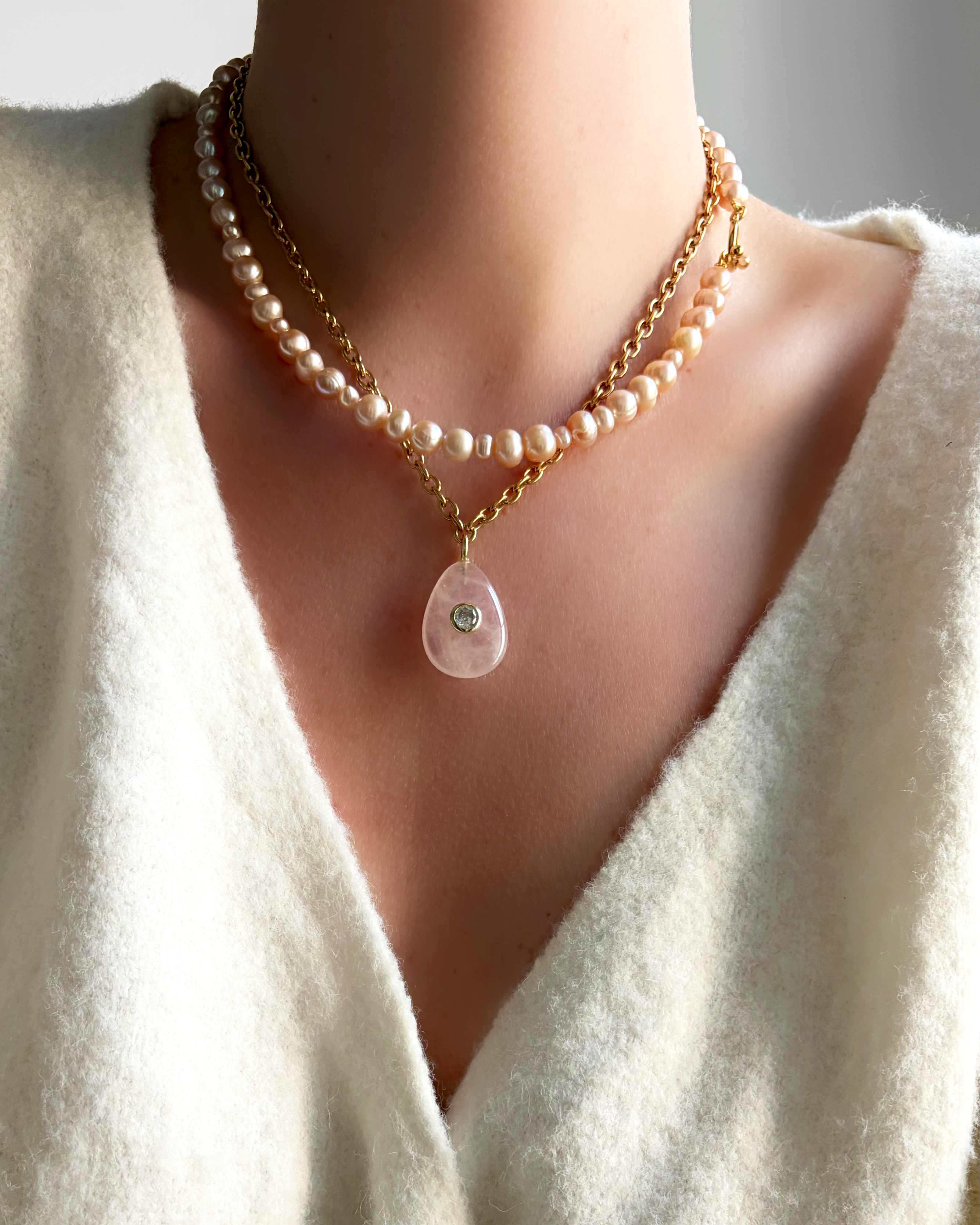 VERANO PINK NECKLACE