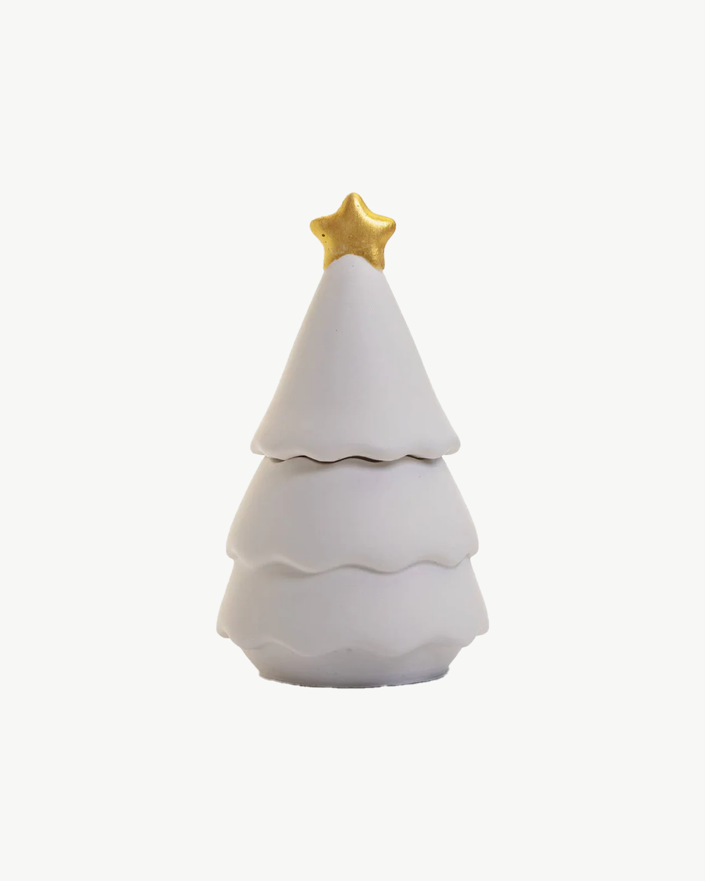 GOLDEN CHRISTMAS TREE CANDLE