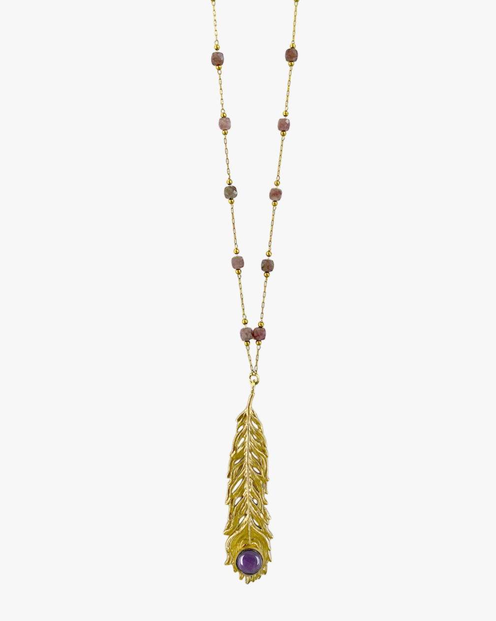 PEACOCK NECKLACE
