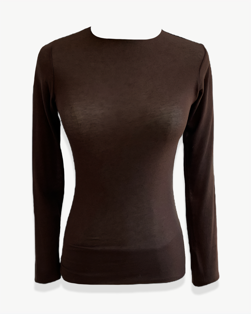 SECOND SKIN ROUND NECK TOP