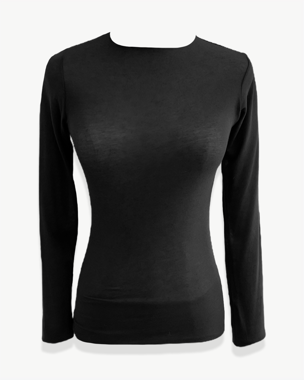 SECOND SKIN ROUND NECK TOP